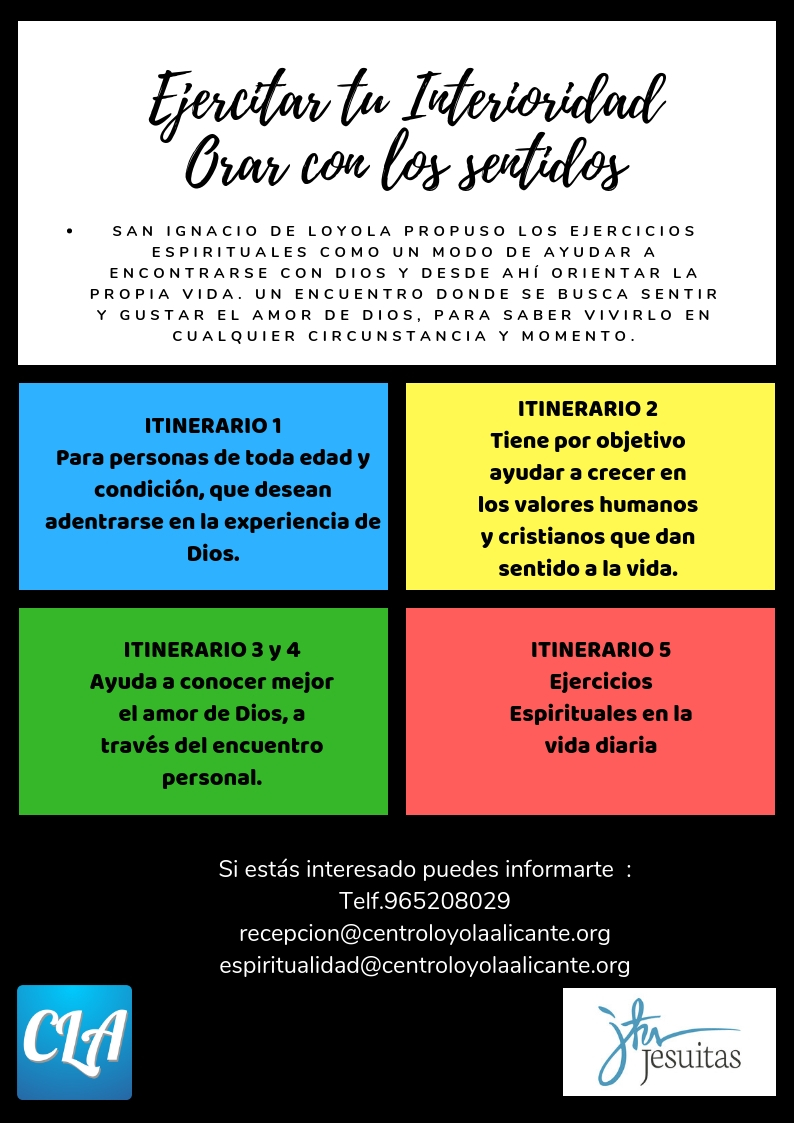 Itinerarios en el Centro Loyola